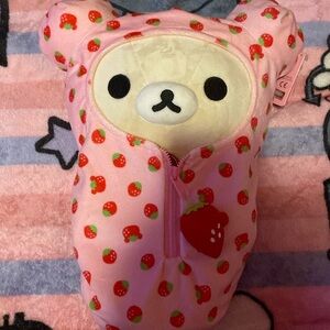 Rilakkuma 15” Original Series Korilakkuma Pattern Sleeping Bag